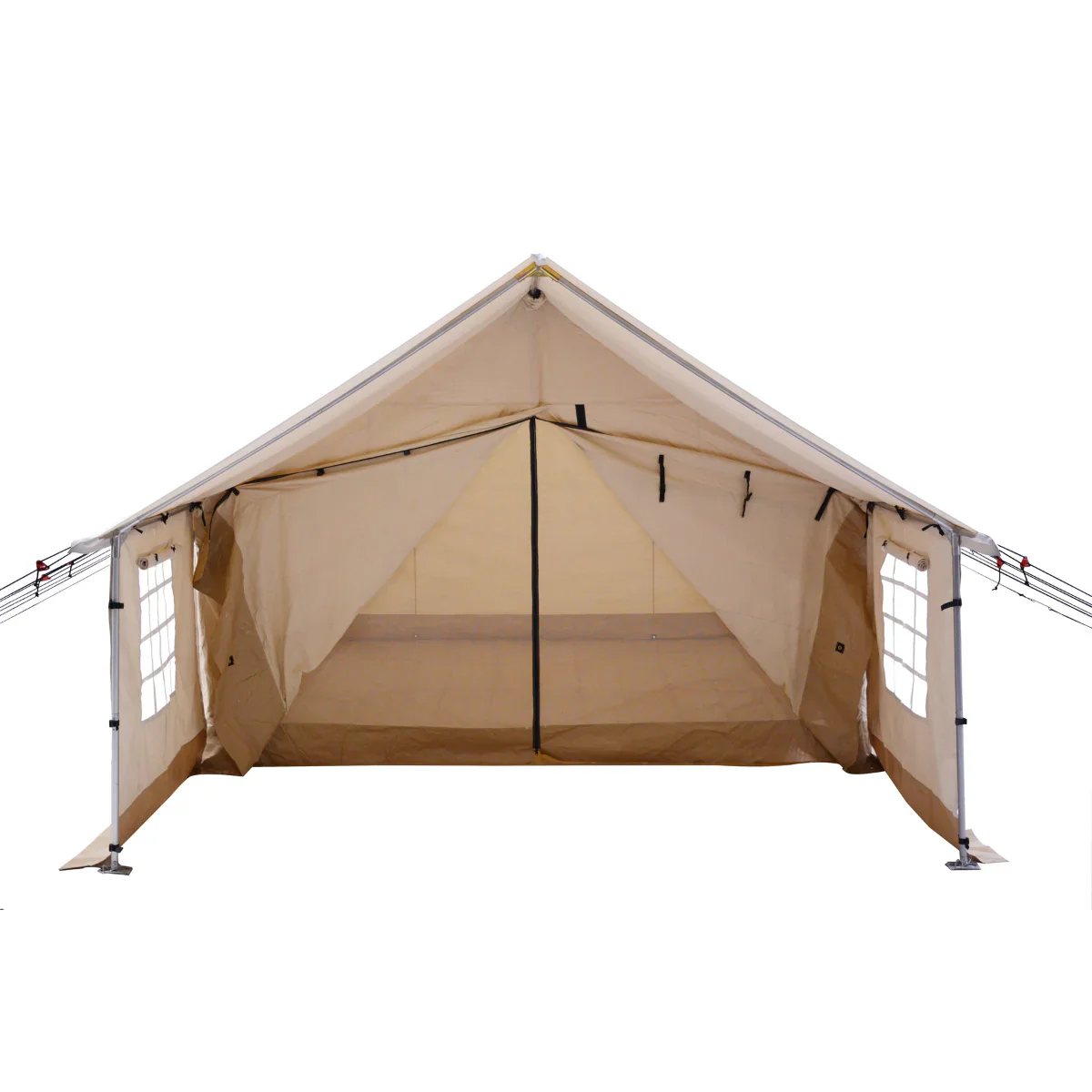 Alpha Wall Tent - 10' x 12' , Flysheet & Porch (Fire Water repellent) - Image 6