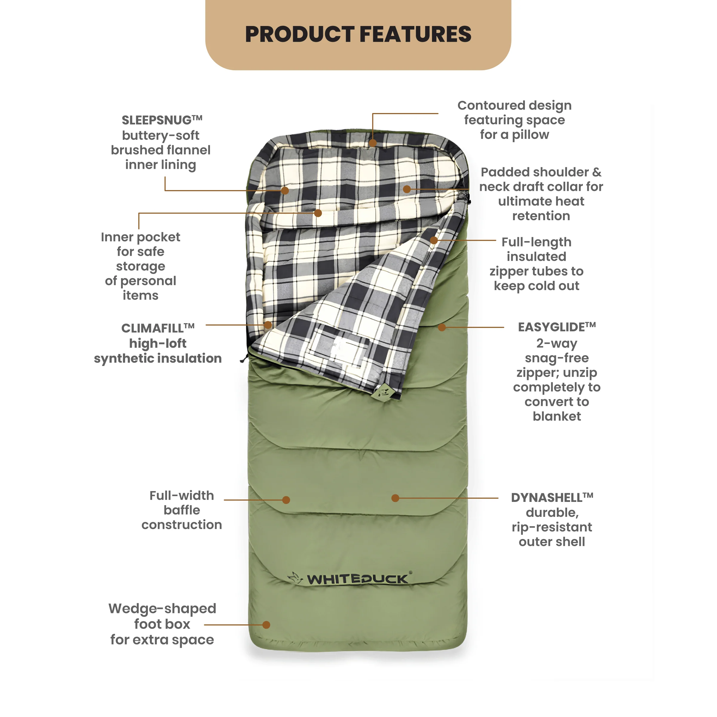 Slumbernest™ Sleeping bag 0°F - Image 2