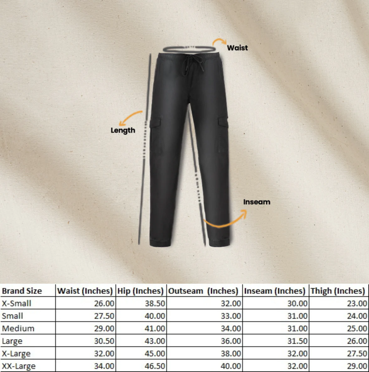Cargo Stretch Jogger Pants - Image 3