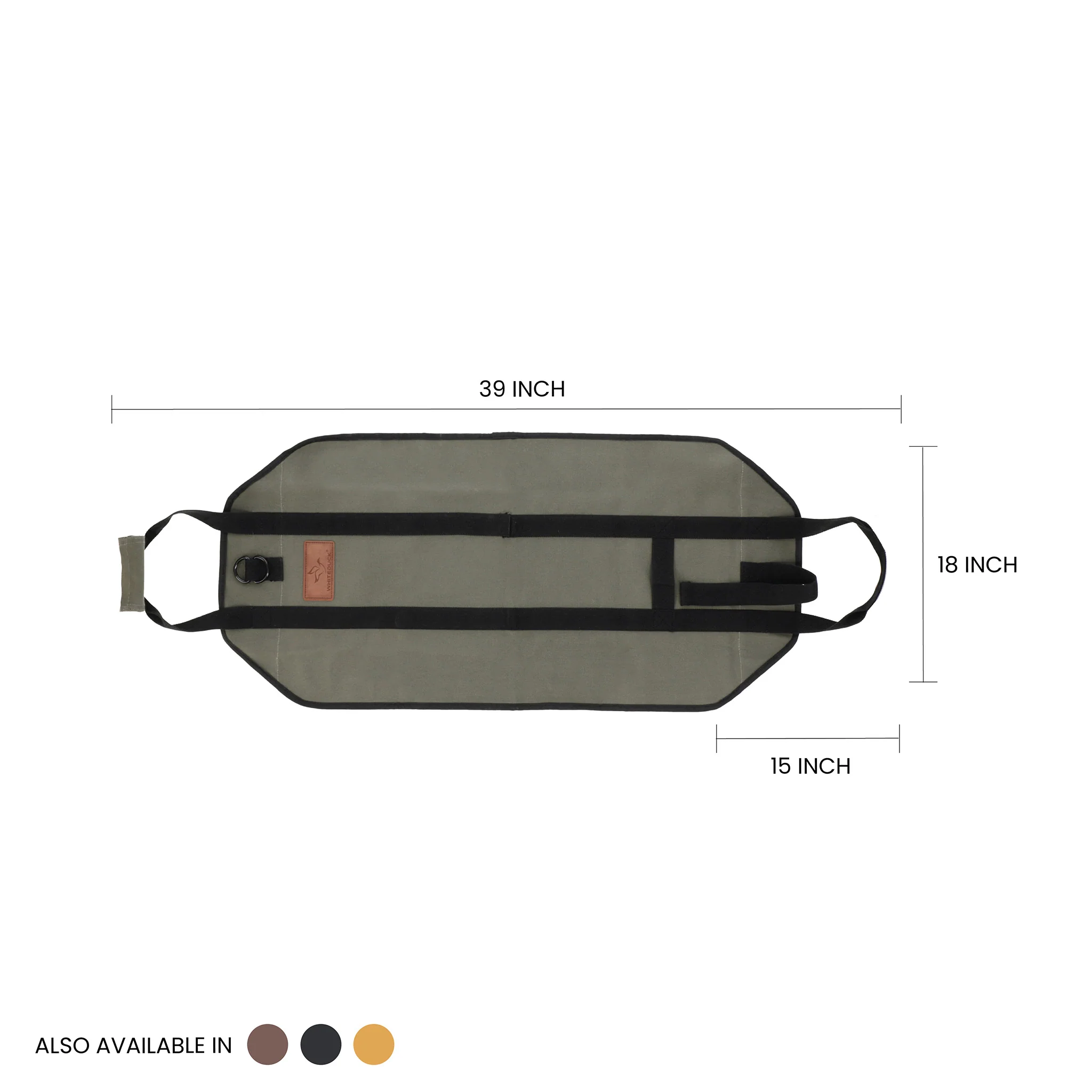 Diamond Shape Canvas Firewood Log Carriers - Image 14