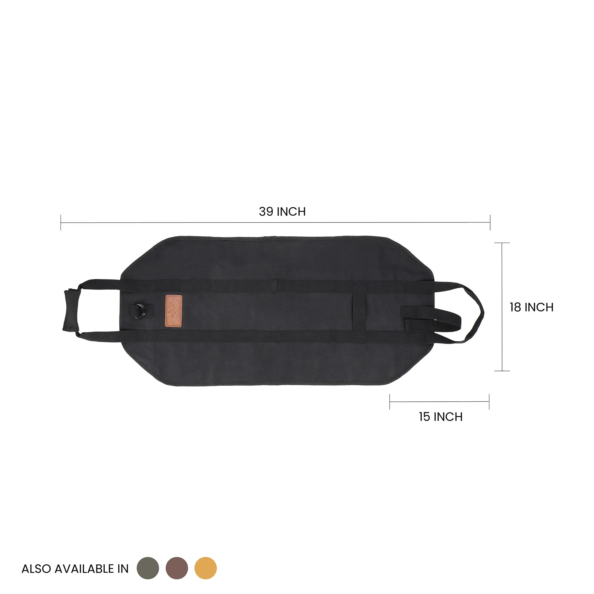 Diamond Shape Canvas Firewood Log Carriers - Image 22