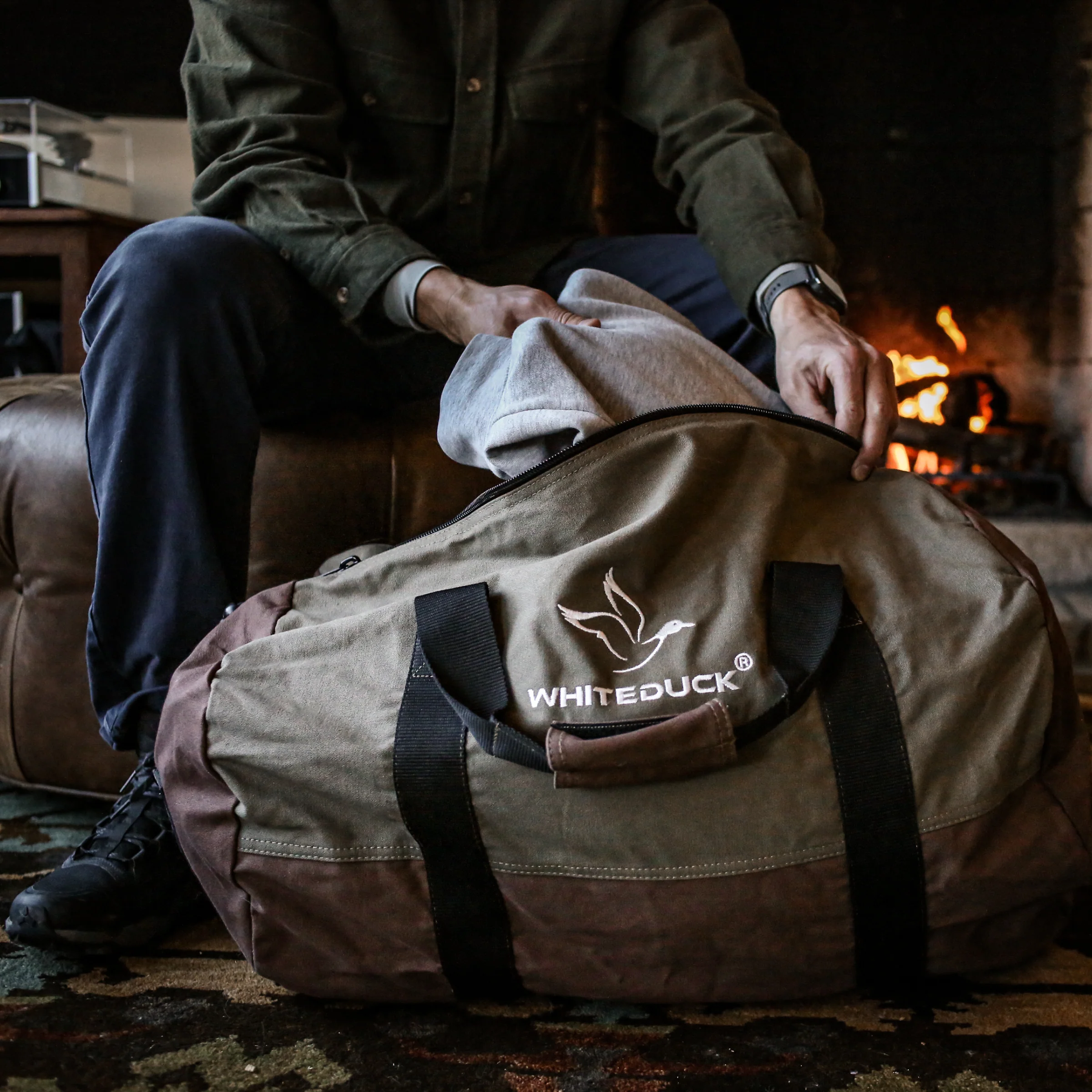 Filios Canvas Duffel Bag - Image 11