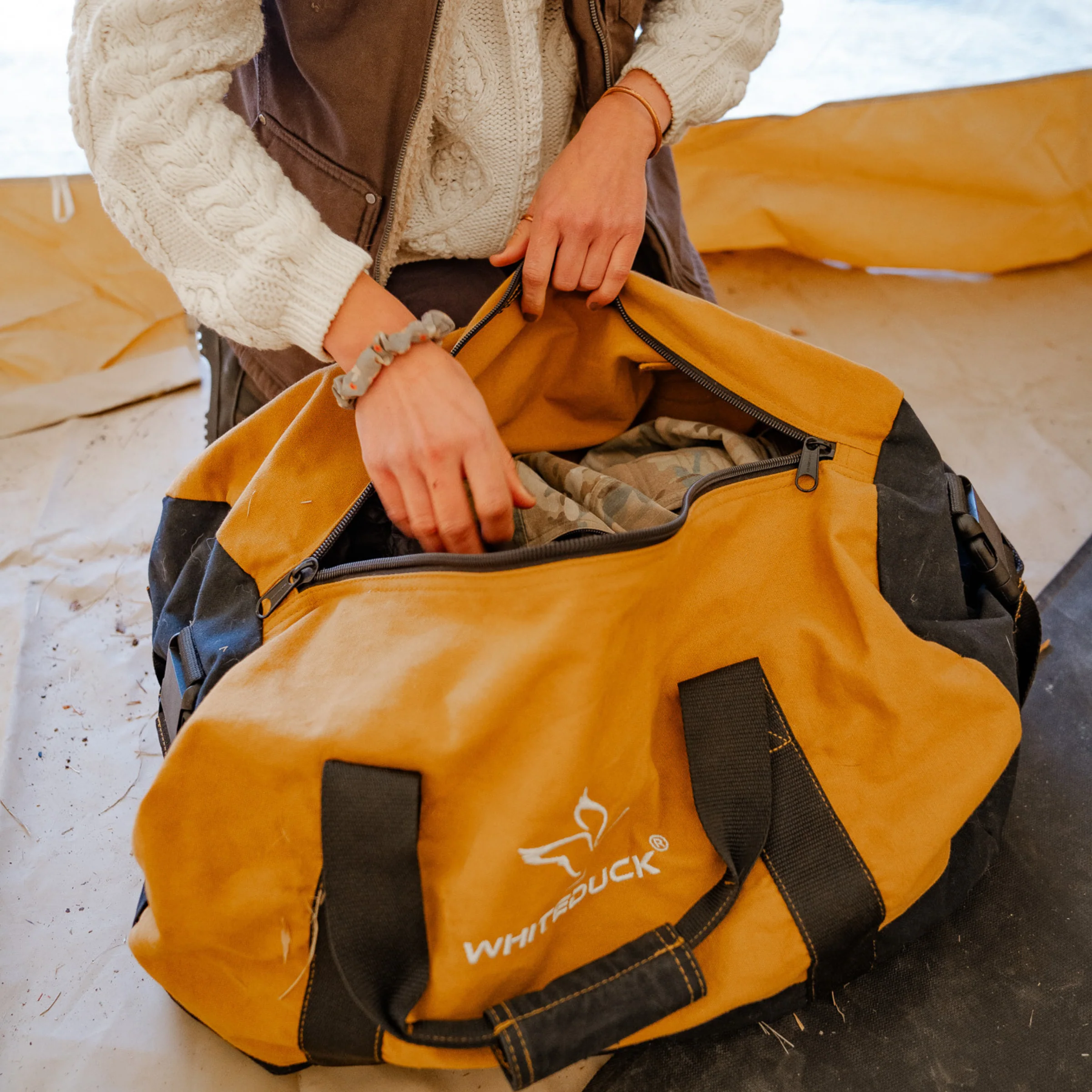 Filios Canvas Duffel Bag - Image 30