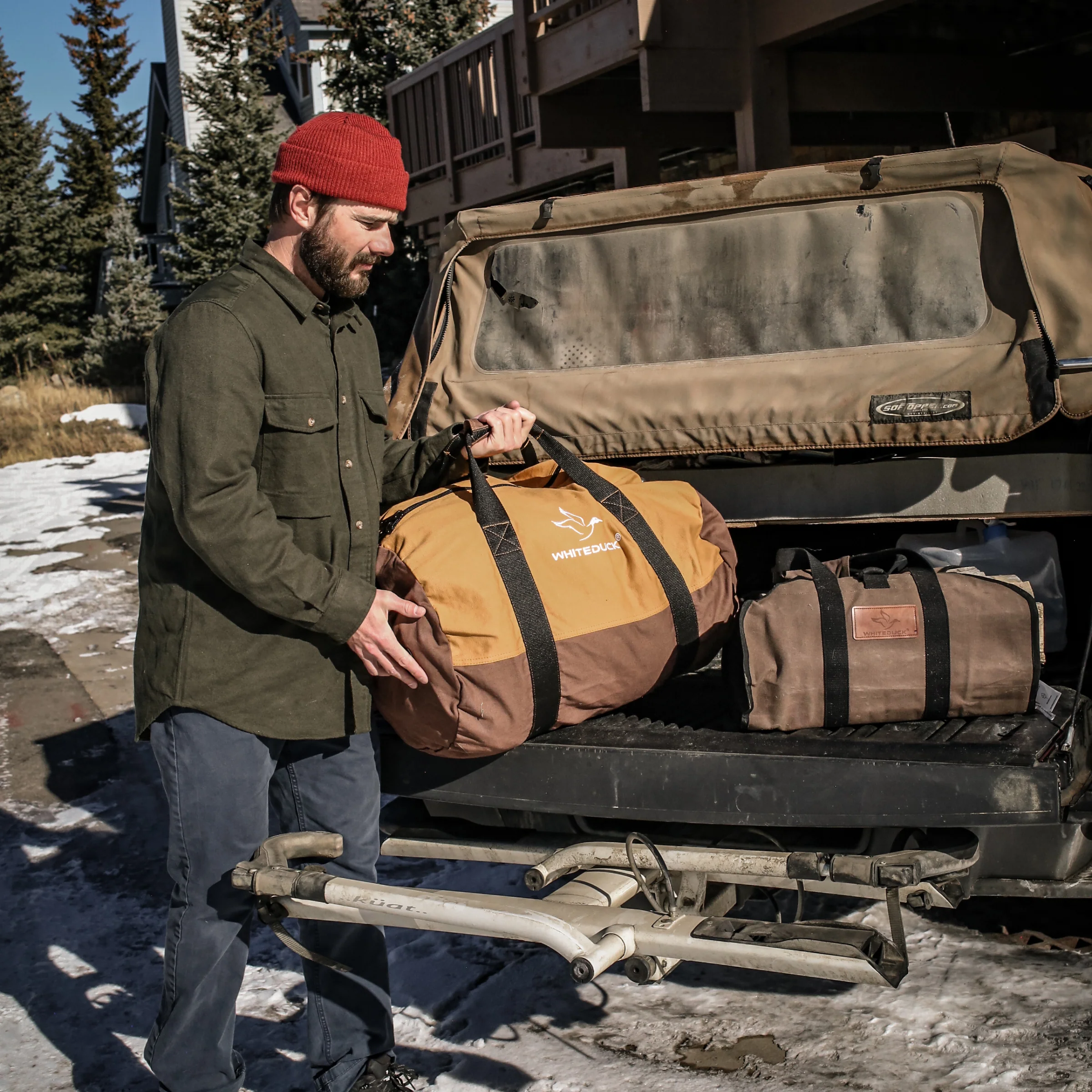 Filios Canvas Duffel Bag - Image 43