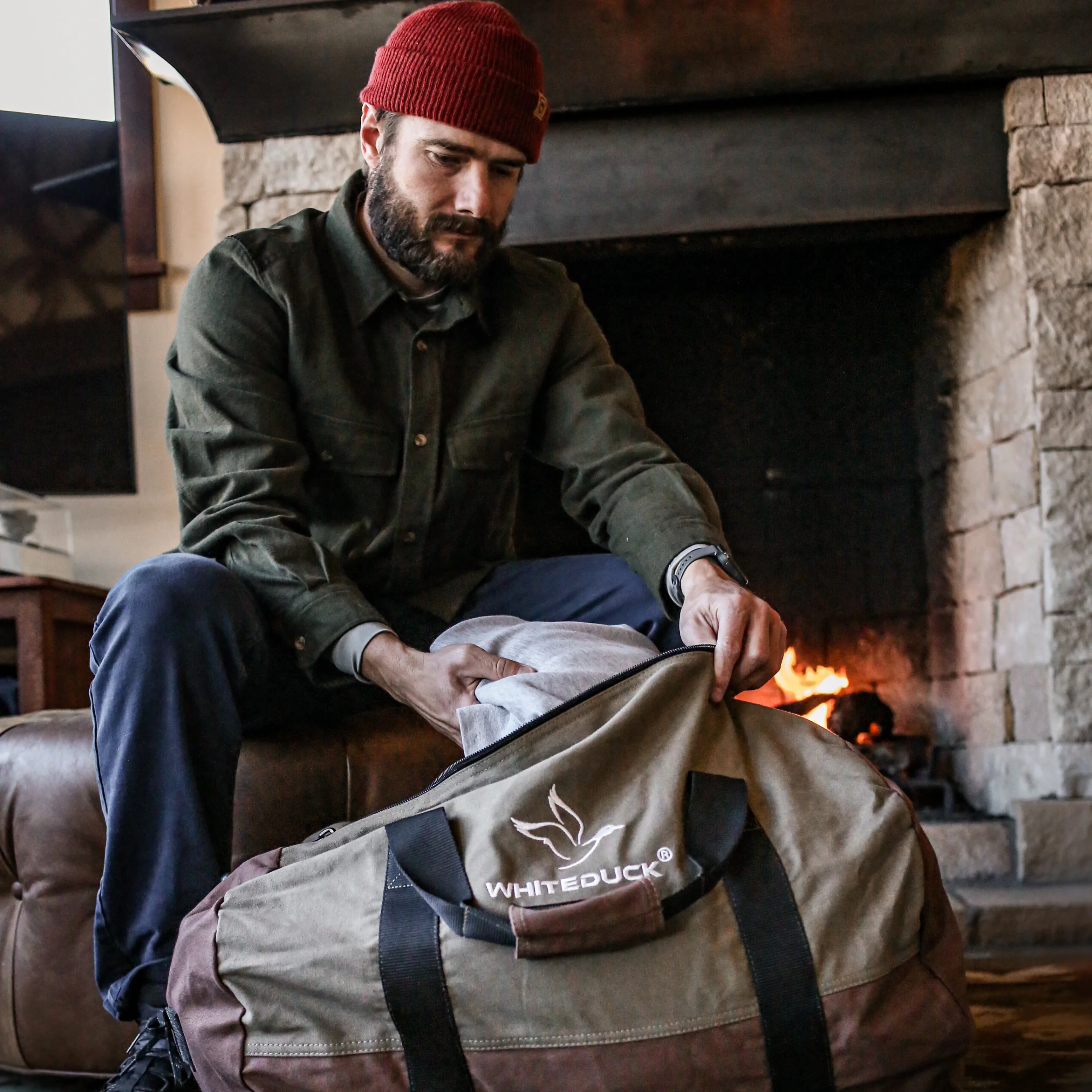 Filios Canvas Duffel Bag - Image 9