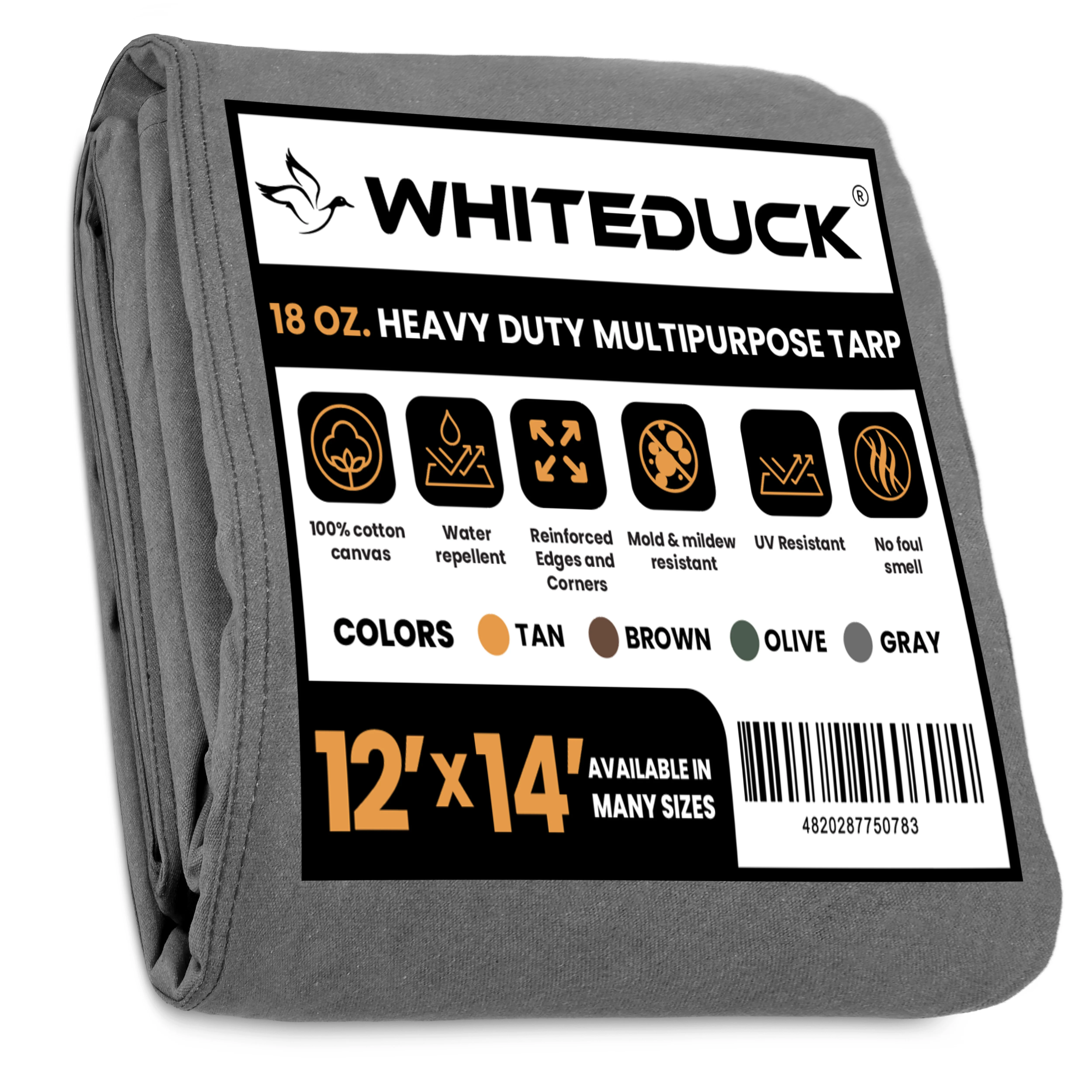 Heavy-Duty Canvas Tarp – 100% Cotton, 18 oz - Image 102