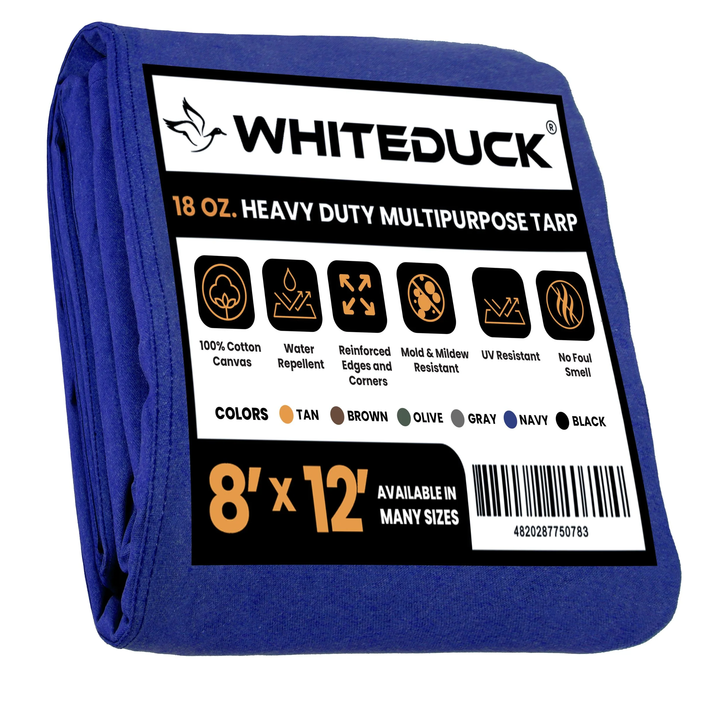 Heavy-Duty Canvas Tarp – 100% Cotton, 18 oz - Image 105