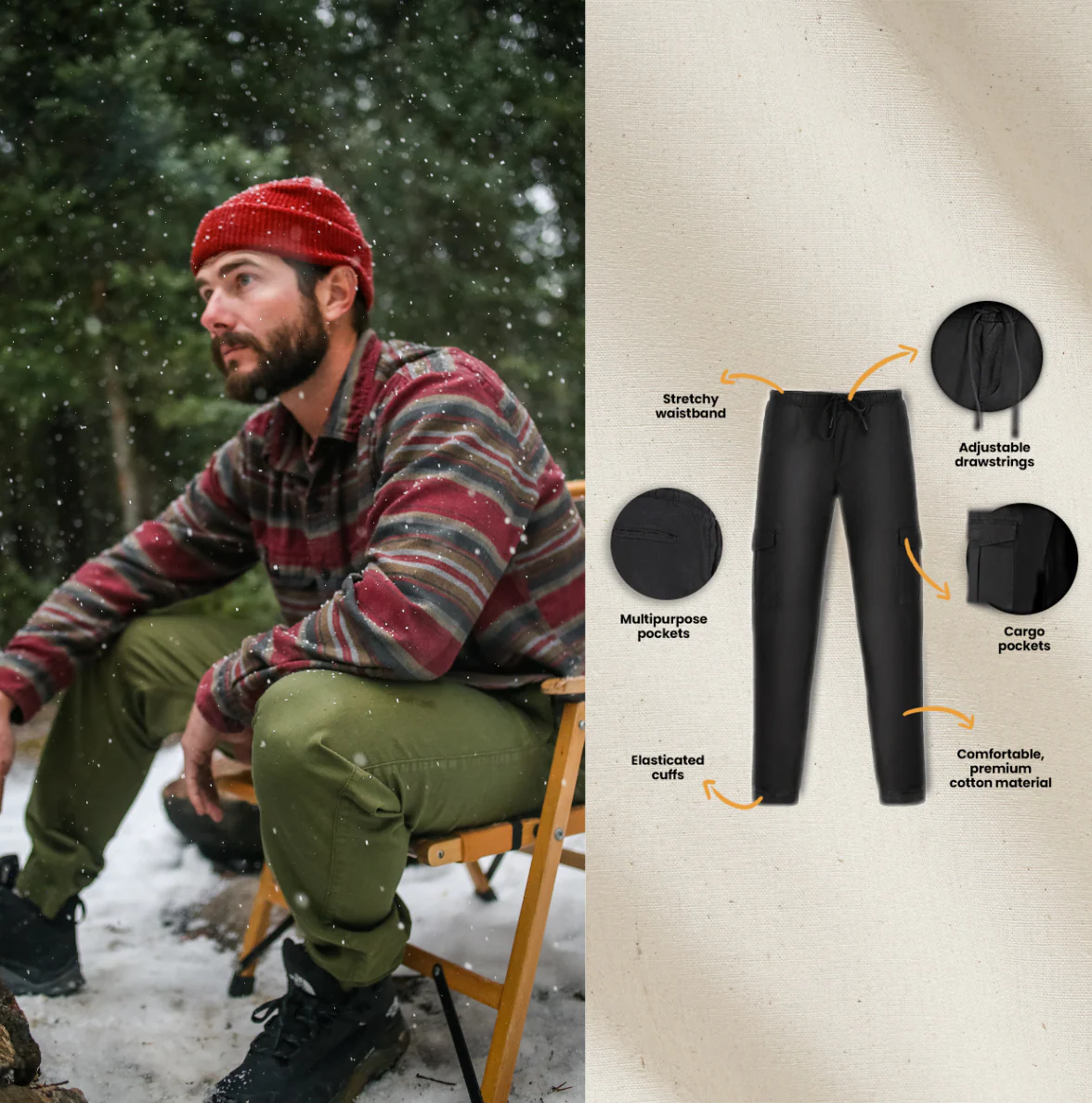 Essential Stretch Jogger Pants - Image 9