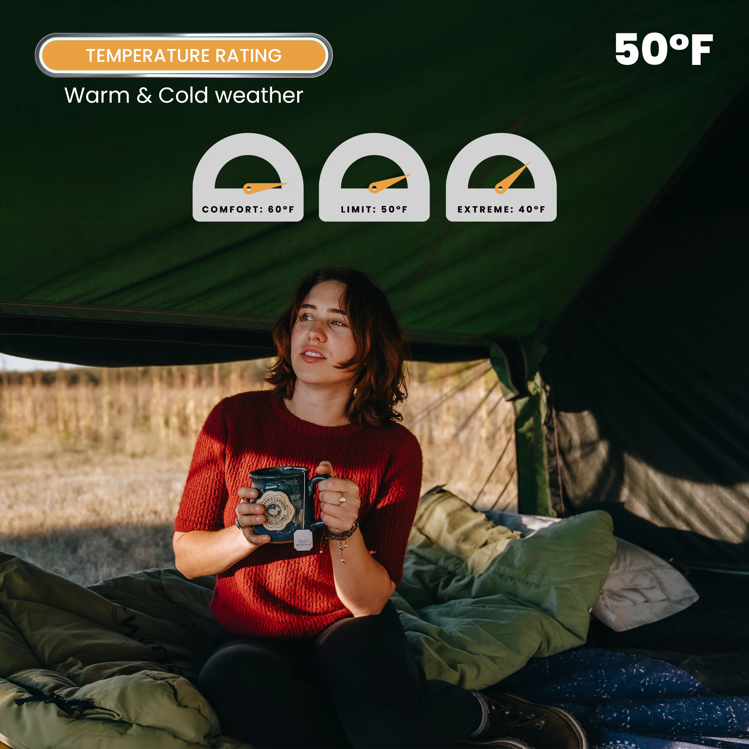 Slumbernest™ Sleeping bag 50°F - Image 6