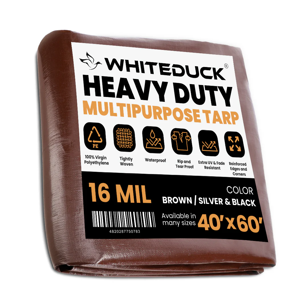 Super Heavy Duty Poly Tarp Cover Thick 16 Mil, 8 oz - Image 27