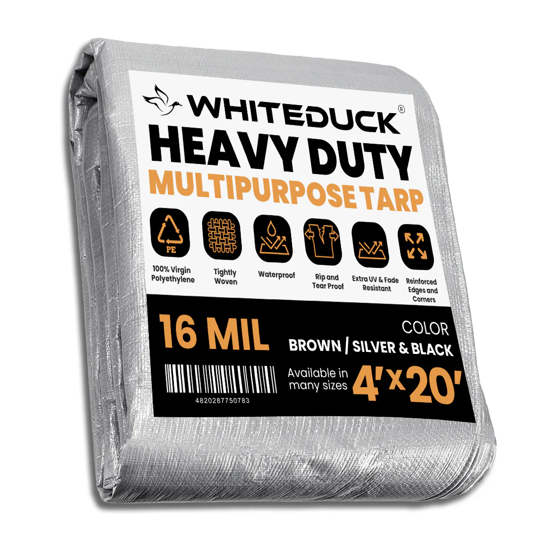Super Heavy Duty Poly Tarp Cover Thick 16 Mil, 8 oz - Image 30