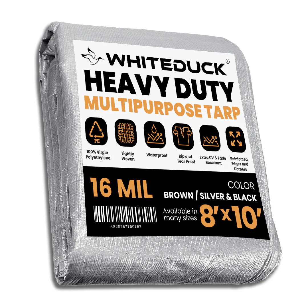 Super Heavy Duty Poly Tarp Cover Thick 16 Mil, 8 oz - Image 32