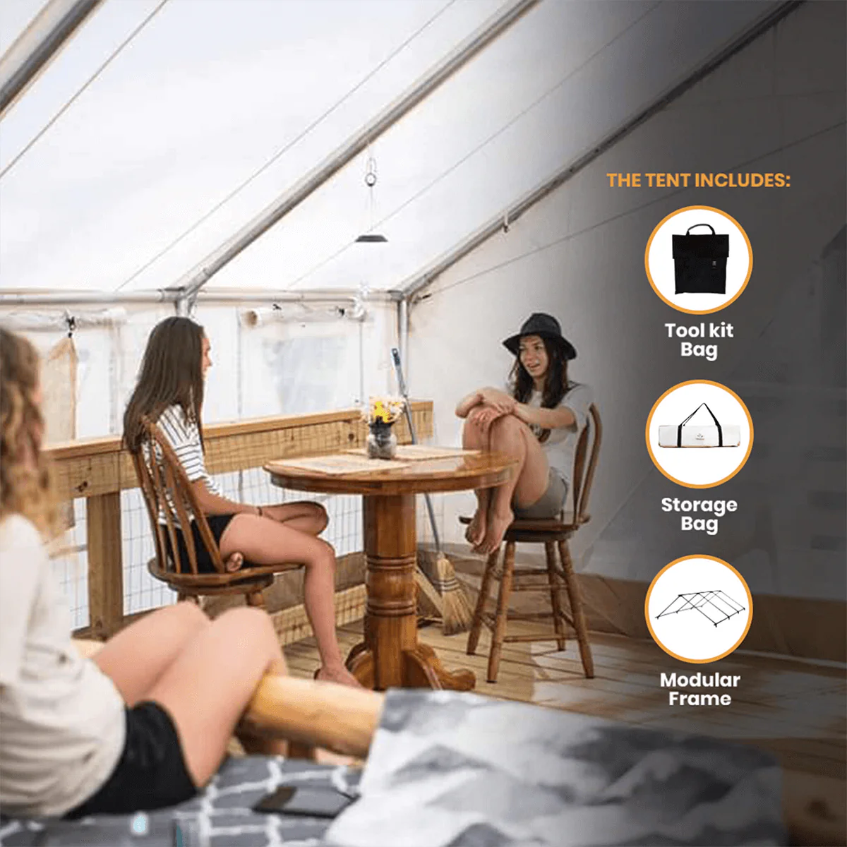 10'x12' Alpha Wall Tent - Image 5