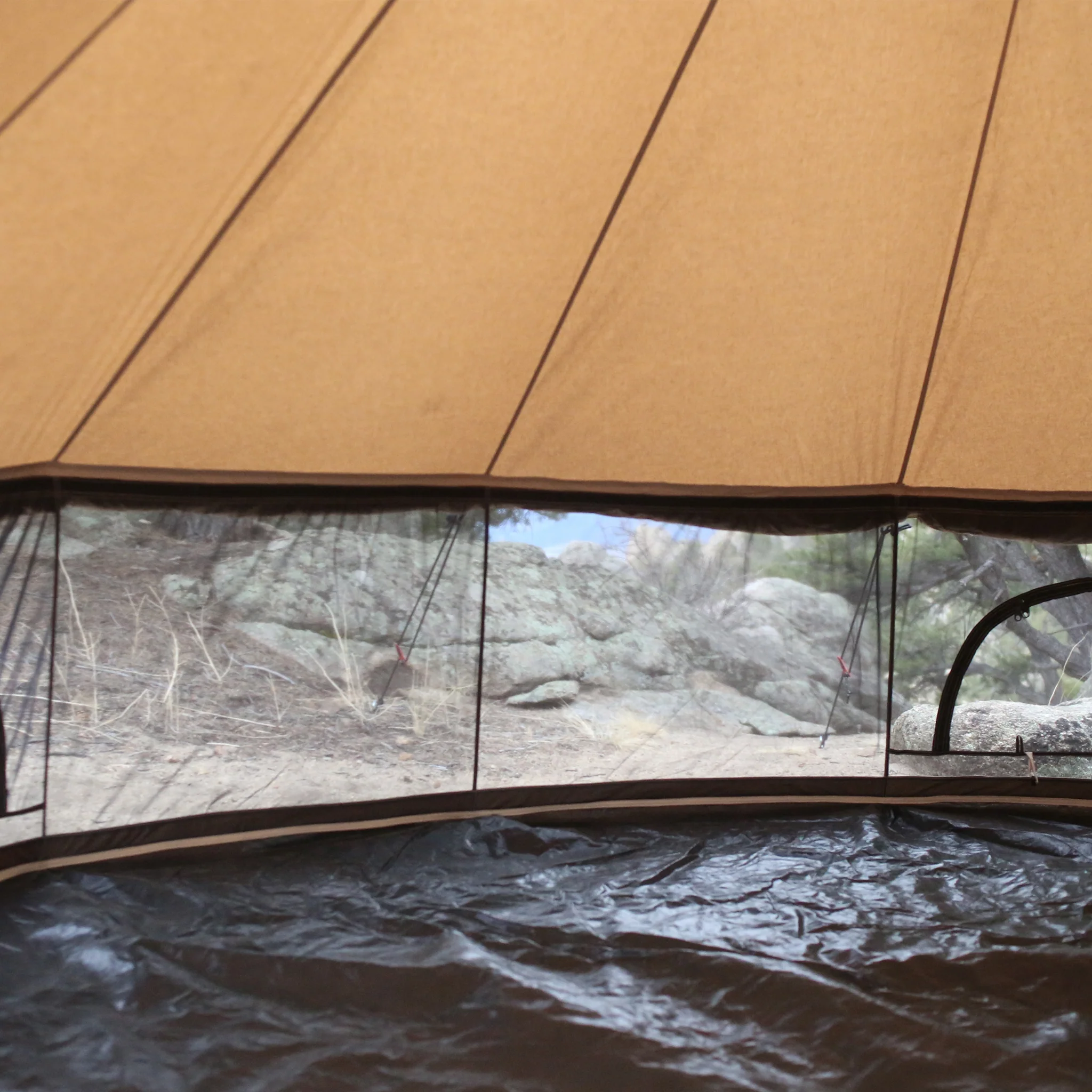 USED - 16' Regatta Double Wall Tent - Sandstone - Image 10