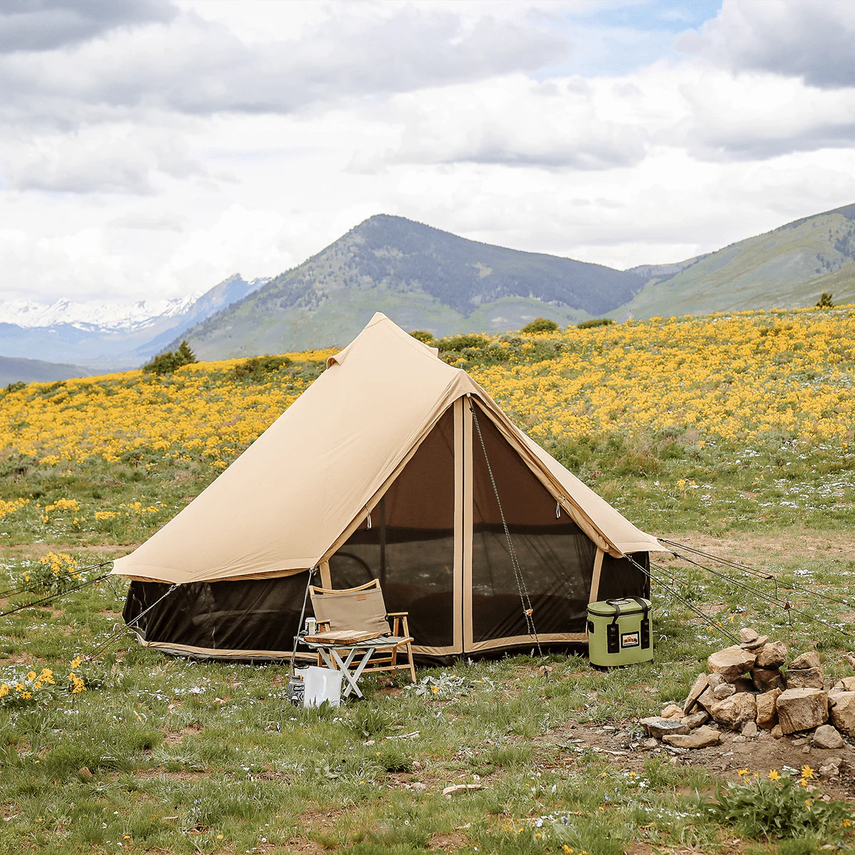 USED - 16' Regatta Double Wall Tent - Sandstone - Image 6
