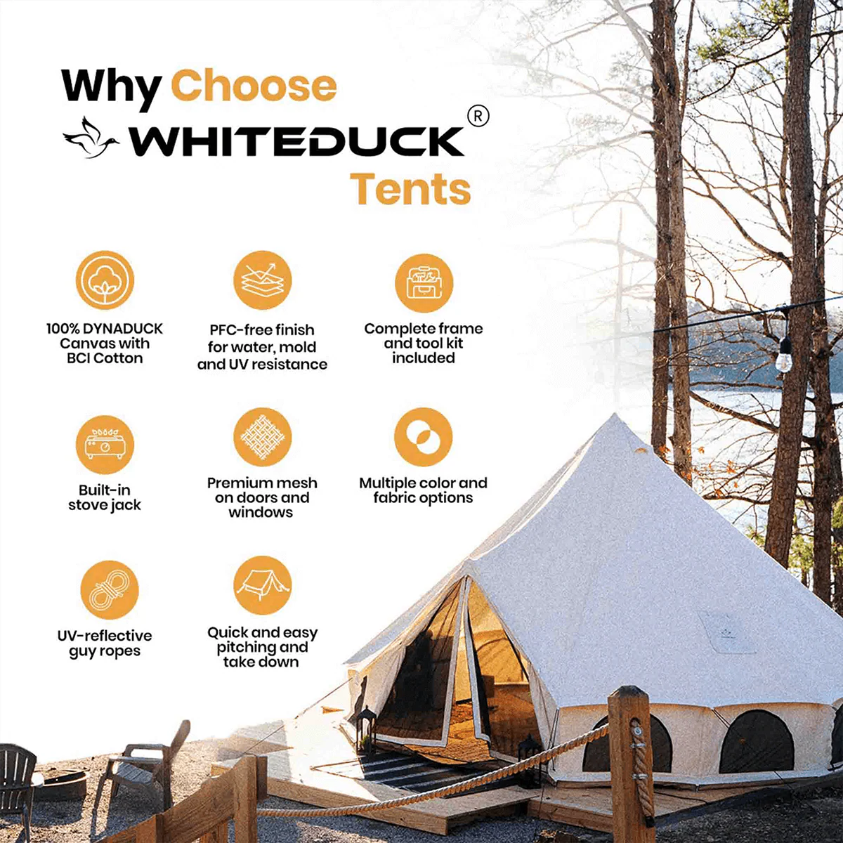 20' Avalon Bell Tent - Image 6